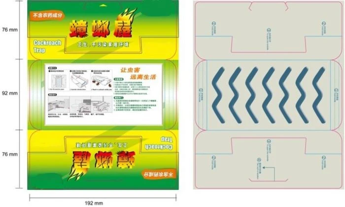 Roach Glue Sticky Trap size Roach Glue Sticky Trap size